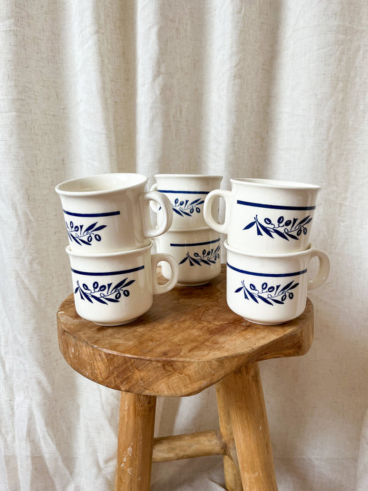 6 x koffiemugs